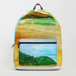 Let's Get Away To Somewhere Nice Backpack