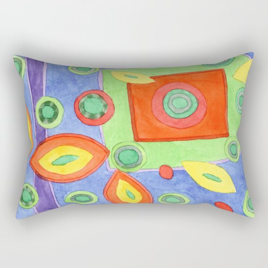 Drifting apart Rectangular Pillow