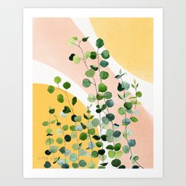 Eucalyptus Design Art Print