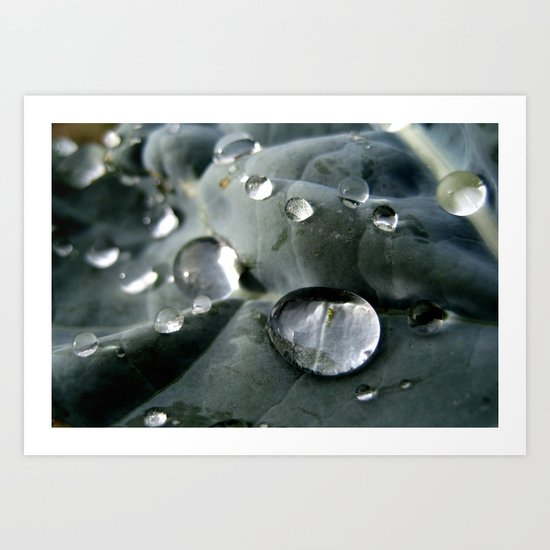 Drops World Art Print