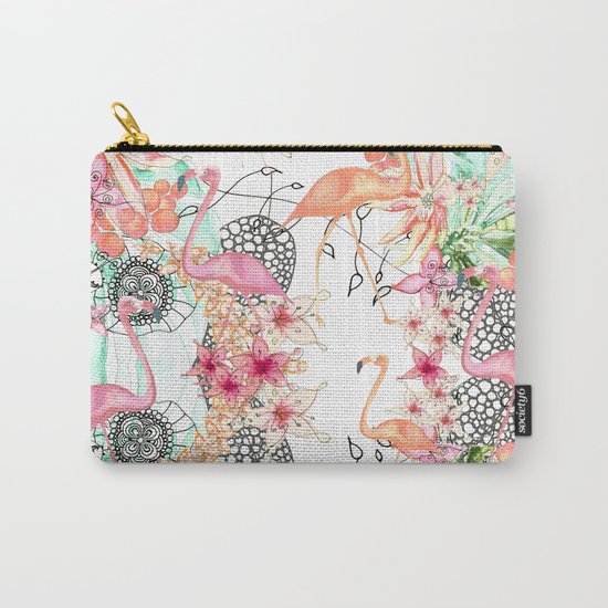 FlAmINGOS Carry-All Pouch
