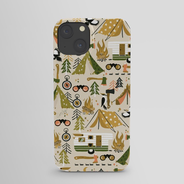 Camping Kit – Olive Palette iPhone Case