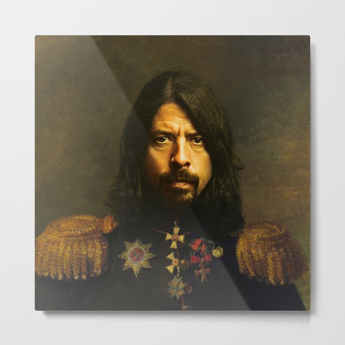 Dave Grohl - replaceface Metal Print