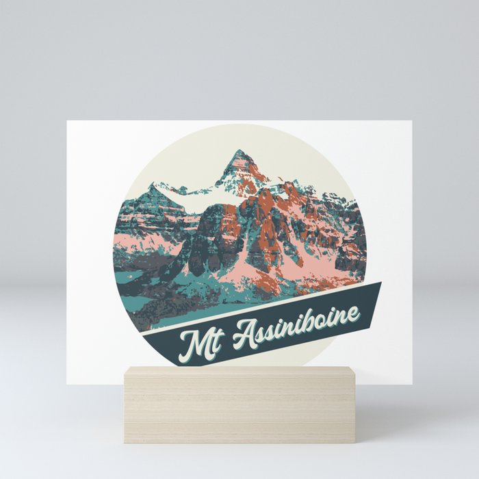 mt round ass Mini Art Print