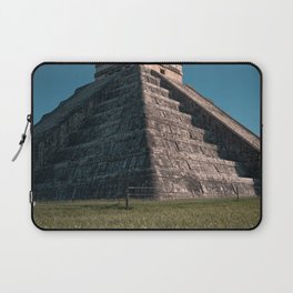 Mexico Photography - Ancient Building Under The Blue Sky Laptop Sleeve