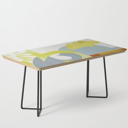 mid mod pastel 3 Coffee Table