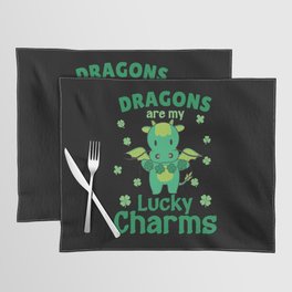 Dragons Are My Lucky Charms St Patrick's Day Placemat