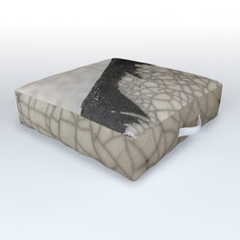 Edge of raku ceramic vase - Perfect imperfection! Outdoor Floor Cushion