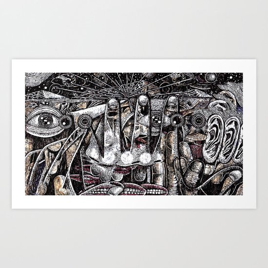 Mind Frame (Still Frame 4) Art Print