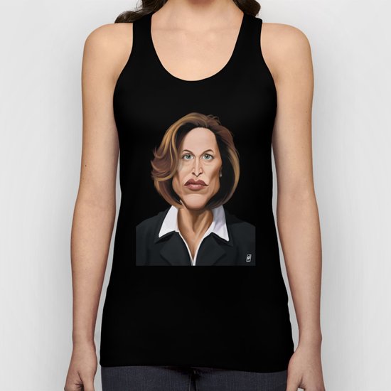 Celebrity Sunday ~ Gillian Anderson Unisex Tank Top