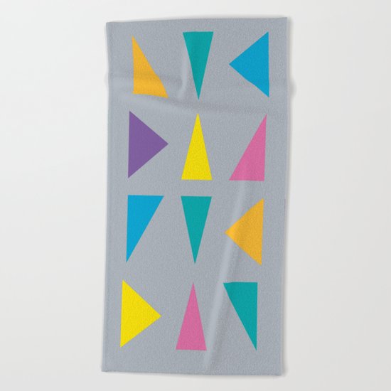 Colorful Corners Beach Towel