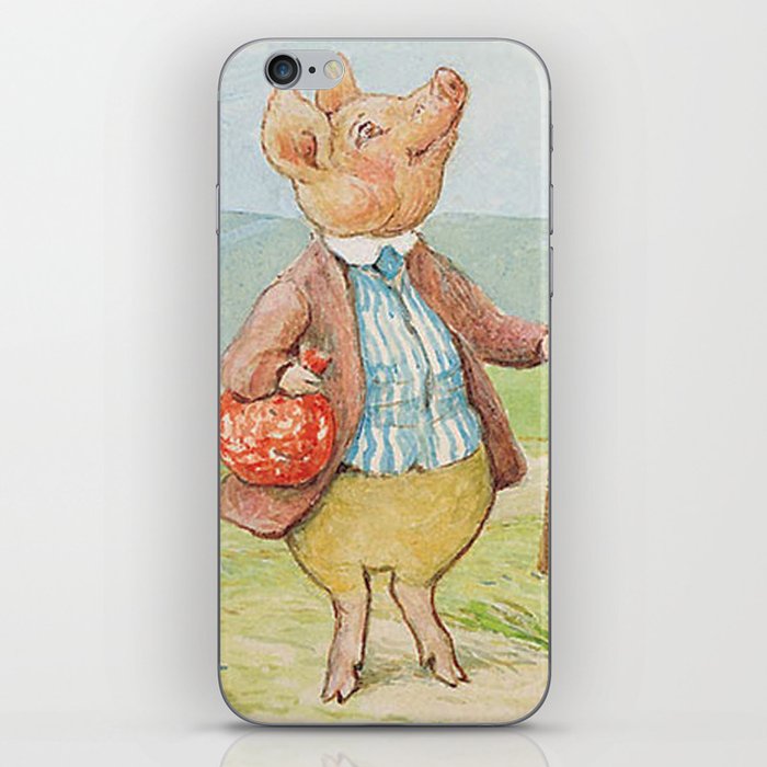 Pigling Bland by Beatrix Potter iPhone Skin