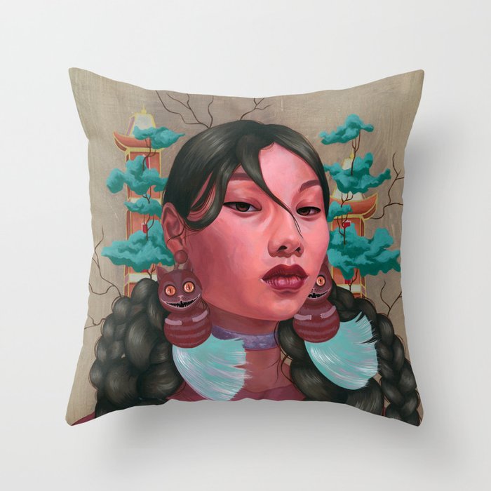 Utopic Cultures I Throw Pillow