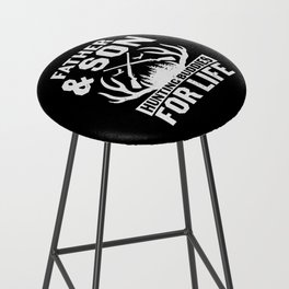 Father & Son Hunting Buddies For Life Bar Stool