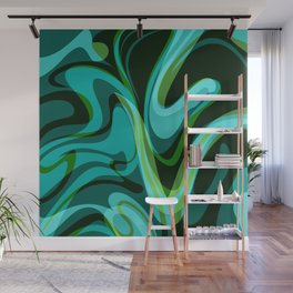 Mid Century Modern Abstract Wall Mural