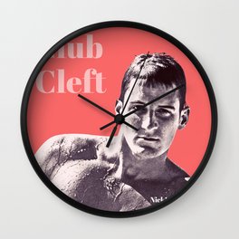 Club Cleft Wall Clock
