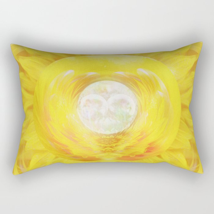 Gold In My Belly (Solar Plexus Chakra) Rectangular Pillow