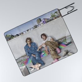 John and Paul get away from it all Picnic Blanket