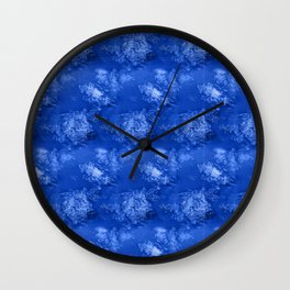 Ice on  The  Surface Wall Clock