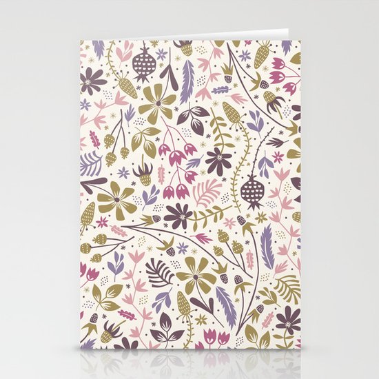 Vintage Blooms Stationery Cards