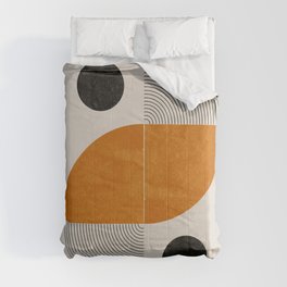 Abstract Geometric Shapes Comforter