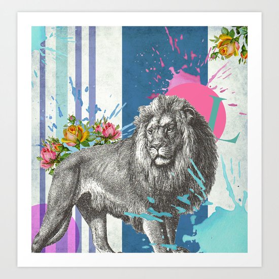 Hear me roar Art Print