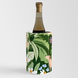 Dog and Wildflowers Wine Chiller