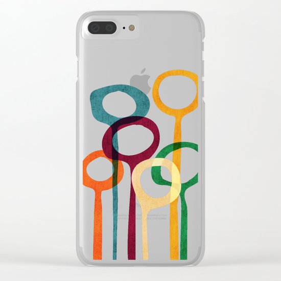 Blowing bubbles Clear iPhone Case