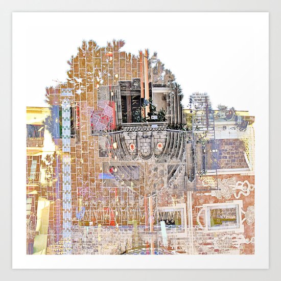 a place on earth Art Print