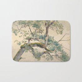 Tree Branches Bath Mat | Wilderness, Woodland, Leaves, Green, Forest, Nature, Ancient, Naturelover, Moss, Tree 