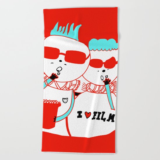 Spectators Beach Towel