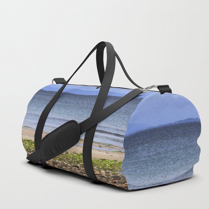 Rose Isle Beach in Expressive and After Glow Duffle Bag