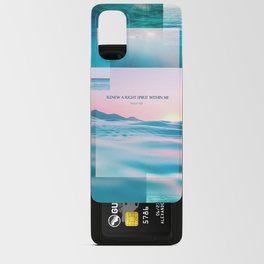 Bible Verse Ocean Collage Android Card Case