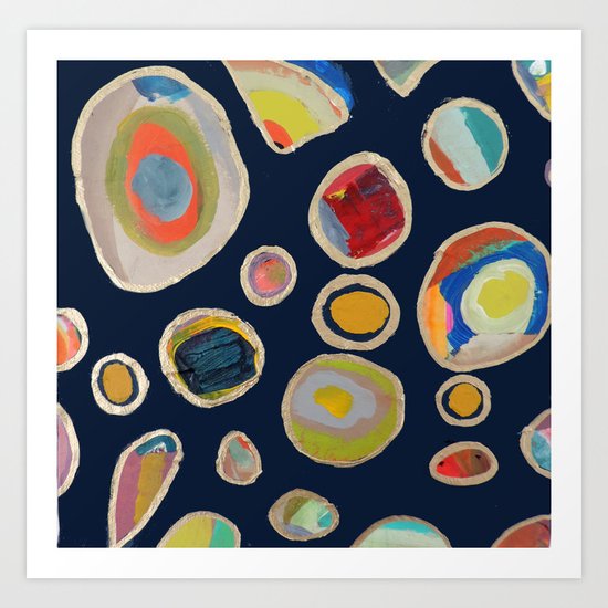 les cailloux Art Print