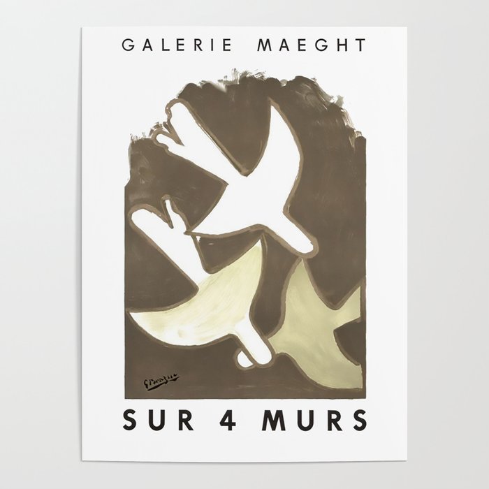Sur 4 Murs - Galerie Maeght, 1959 Poster