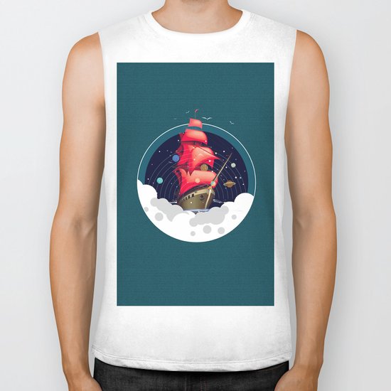 Spaceship Biker Tank
