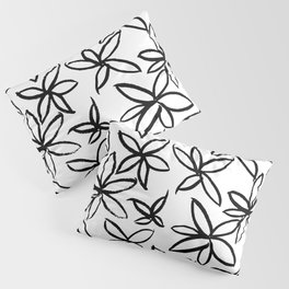 Big Floral Pillow Sham