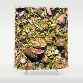 Oyster Bits Shower Curtain