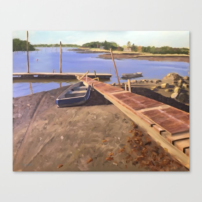 Beyond the Lobster Pound Canvas Print