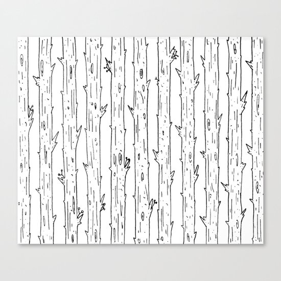 Winter Trees Canvas Print