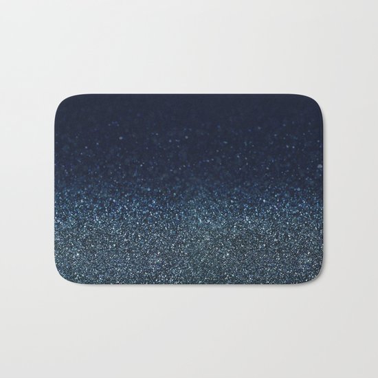 Shiny Glittered Rain Bath Mat