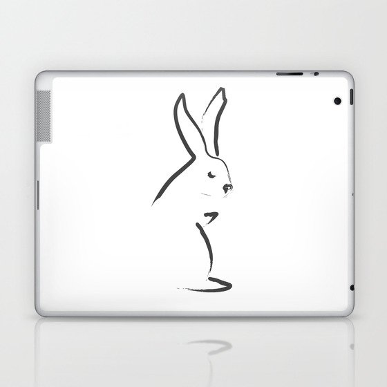 Zen Snow Bunny Laptop & iPad Skin