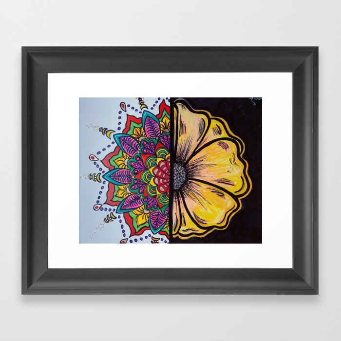 3am never looked so colorful Framed Art Print