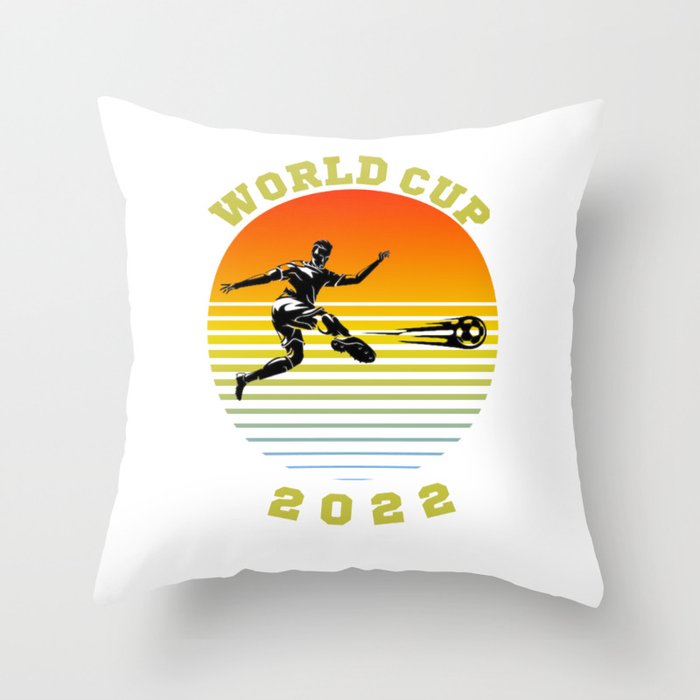 world cup 2022 Throw Pillow
