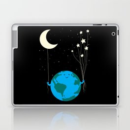 Under the moon and stars Laptop Skin