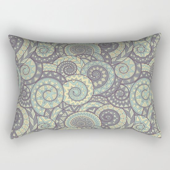 nagual. tribal seamless pattern Rectangular Pillow