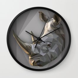 Rogue Rhino Wall Clock