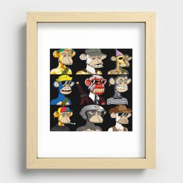 Bored Ape Yacht Club NFT Collection Recessed Framed Print