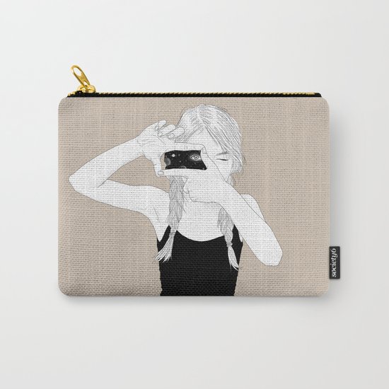 Universe in her eyes Carry-All Pouch