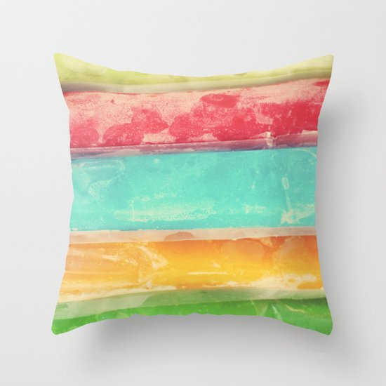 Colors of Summer Throw Pillow